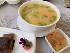 菜心粒咸蛋黄粥-香云轩·顺德菜(香云纱园林酒店店)