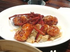 干煎美极罗氏虾-猪肉婆私房菜(华侨城店)