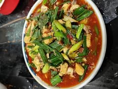 鱼籽鱼泡炒大蒜-绍兴名菜馆(可乐路店)