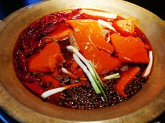 红锅-王婆乔鲜鱼自助火锅(蜀汉路店)