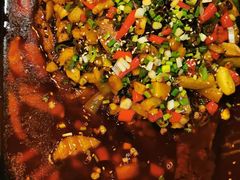 香辣烤黔鱼-嘎嘎鸭脑壳(蜀汉路店)