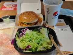 鸡腿汉堡套餐-肯德基(中心书城店)