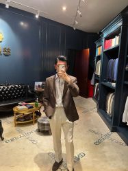 -怒马会 全麻衬西装高级定制