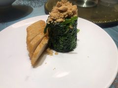 鱼饼拼素菜-奎元馆.百年奎元.非遗传承(西湖边的解放路店)