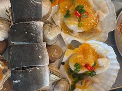 -围炉肉舍•炭烤活鳗•丹东海鲜烤肉(步行街店)