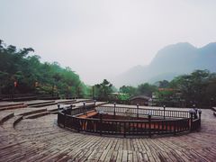 -天门沟九州驿站树上汤泉