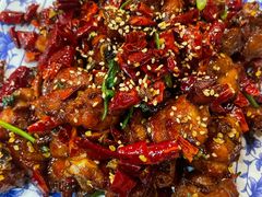 辣子鸡-老东镇啤酒屋海鲜加工·蒸汽海鲜·海鲜烧烤(台东店)