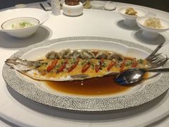 自腌酸椒蒸潮州翘嘴鱼-潮上潮(南中环店)