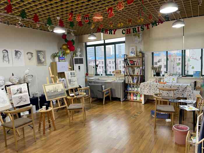 沐画社·美术书法·学院派精品小班(浦东校区)-"我们一共尝试了两种不