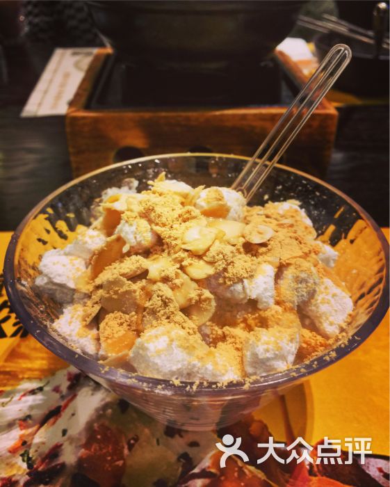 自然别谷(百盛优客天山店)年糕雪花冰图片 - 第3209张