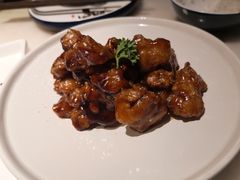 雪花糖醋里脊-绿茶餐厅(乐峰广场店)