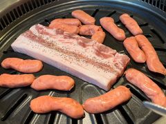 -明洞阿姨·韩式酱蟹烤肉·创意料理(三元桥店)