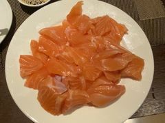 -大中华希尔顿酒店-念自助餐·海南美食·三文鱼