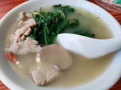 枸杞叶猪肝汤-西关明记肠粉(荔枝湾店)