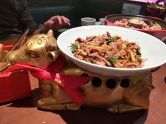 28秒爆炒黄牛肉-望湘园·洞庭渔宴(浦江欢乐颂店)