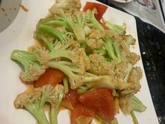 番茄炒菜花-新兴·金羊座·粤菜点心(乐峰店)