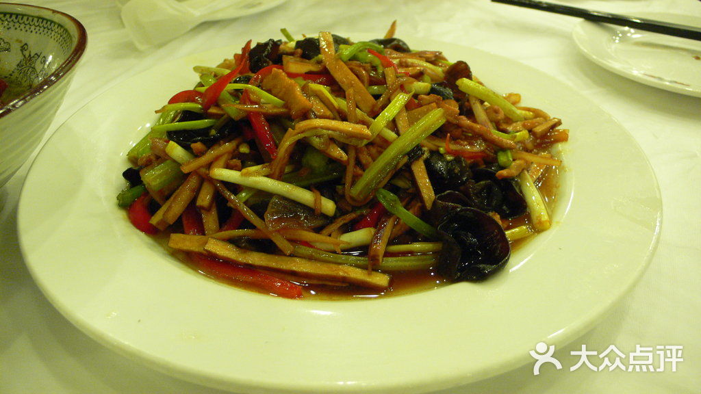 庐州太太咸肉炒豆饼图片-北京徽菜-大众点评网