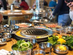 自助取餐区-姜虎东白丁烤肉(苏州中心店)