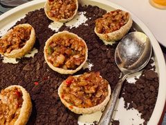 脆球孜然羊肉松-汕头龙光喜来登酒店-采悦轩中餐厅