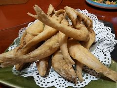 炸沙丁鱼-晚归月亮湾私家菜(临邑路店)