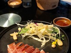 三年诺邓生吃火腿配大理手撕乳扇-泓0871臻选云南菜·味庄