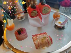 双人红丝绒下午茶-Salon de Ville浦江汇(上海外滩华尔道夫酒店店)