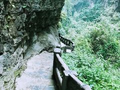 -龙水峡地缝景区