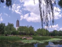 -舍利塔滩地公园-无垢净光舍利塔