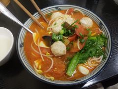 番茄丸子米线-梓袍面庄(渝北店)