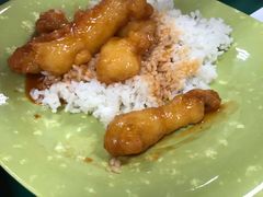 糖醋里脊盖饭-北京农学院-第2食堂