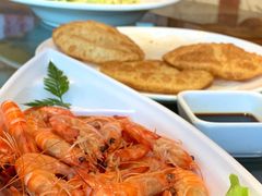 清煮基围虾-小渔船渔家传统菜(鲅鱼圈店)