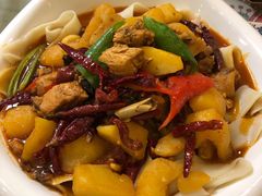 新疆大盘鸡-新疆红柳花餐厅(新洲店)
