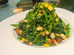 八宝菠菜-大眼锅贴水饺(河东店)