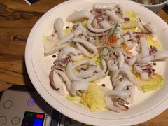 娃娃菜鱿鱼-黄寺蒸汽海鲜(黄寺大街店)