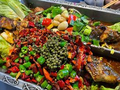 超烤鱼配菜-集草轩·重庆麻辣烤鱼(西湖道店)