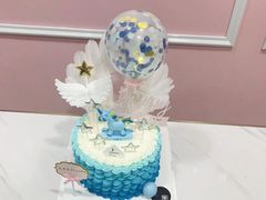 网红小马渐变色动物奶油蛋糕-艾加柒克蛋糕茶歇甜品台(春熙路店)