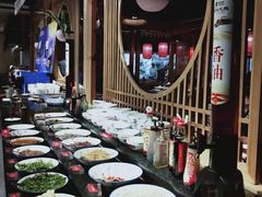自助调料区-老版火锅(半坡店)