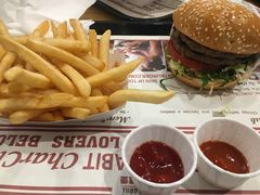 火烤双层牛肉堡套餐-The Habit Burger Grill 哈比特汉堡(爱琴海店)