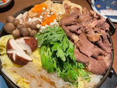 煎牛肉火锅-水之惠鲜鱼料理(王府大街店)