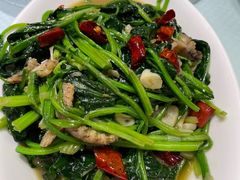 虾爬肉炒菠菜-双井轩(双井店)