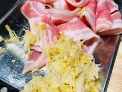 酸菜五花肉-霸腹烤肉(厦门柚子番店)