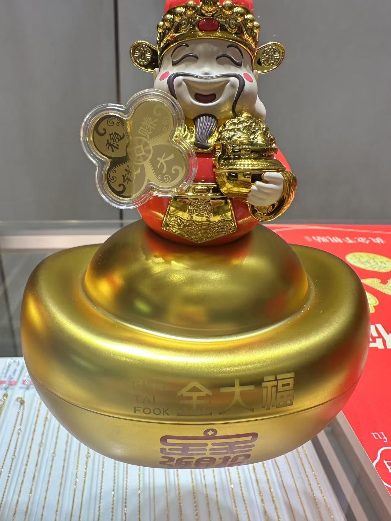 送礼的最佳选择🎁
元宝底座也可以当存钱罐哦💰#财神到#财神