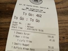-Burger Joys Central(中环士丹利街店)