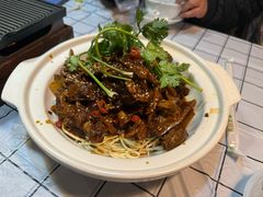 砂锅黑鸭煲-狮龙啤酒烧烤屋(建二路店)