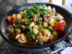 干锅跳跳蛙-张关合渣(航空大道店)