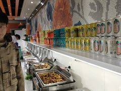 自助取餐区-爱客得牛排海鲜烤肉·火锅自助(春熙路黑金好店)