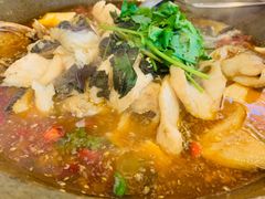 特色石锅鱼-辣出味岳阳特色烧烤·龙虾大排档(砂子塘总店)