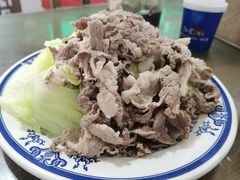 水爆羊肉白菜-老爆肚满五香烧牛羊肉
