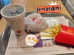 麦辣鸡腿汉堡经典中薯条套餐-麦当劳(金州新玛特购物广场店)