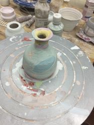 -青泥陶艺·油画